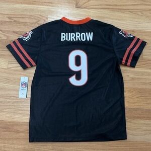 Joe Burrow #9 Cincinnati Bengals Youth XL NFL Team Apparel in Black and Orange